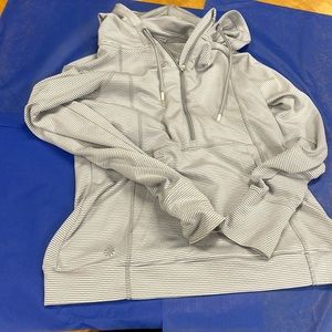 Athleta soft grey hoodie